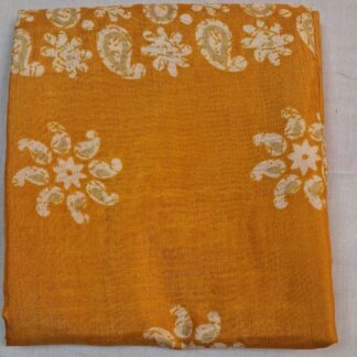 Yellow Silk Saree